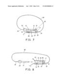 Buckle device having strap adjusting structure diagram and image