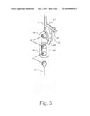 Flexible connection and release device and method diagram and image