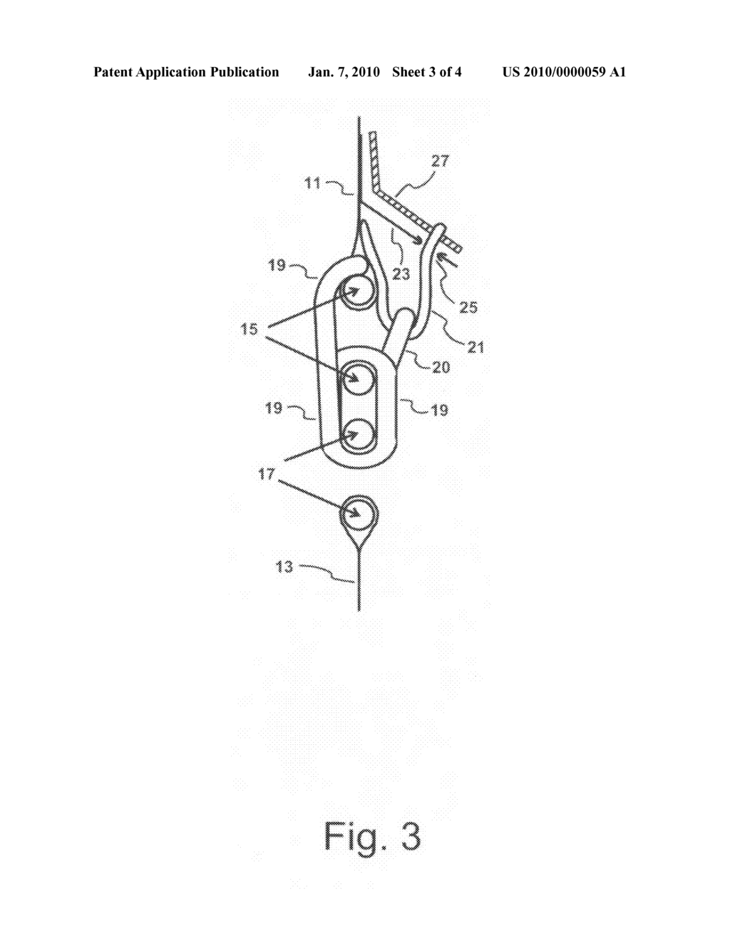 Flexible connection and release device and method - diagram, schematic, and image 04