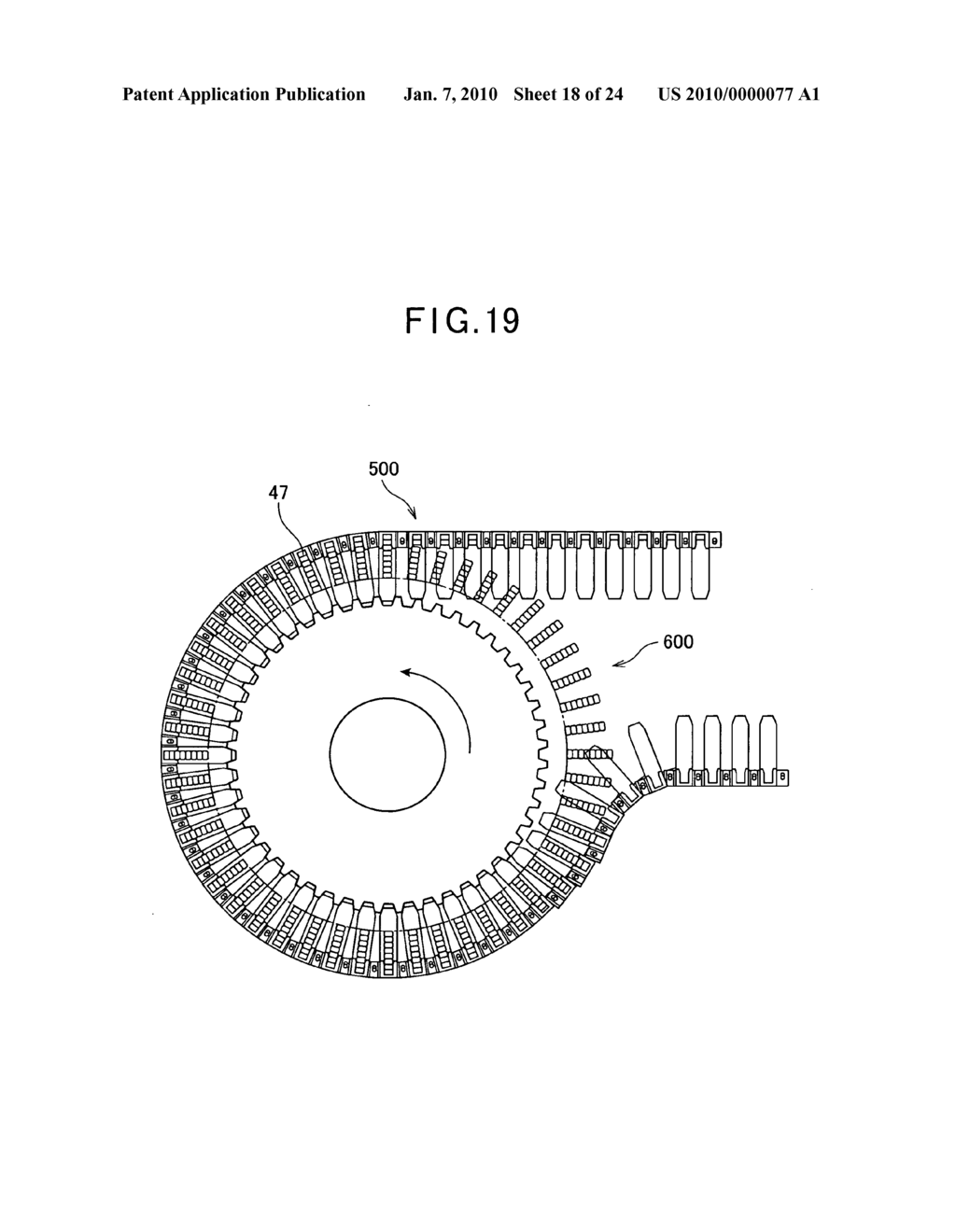 METHOD OF MANUFACTURING COIL FOR STATORS MOUNTED IN ROTARY ELECTRIC MACHINES - diagram, schematic, and image 19