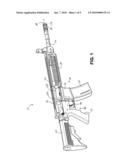 FIREARM HAVING A DEBRIS SHIELD diagram and image