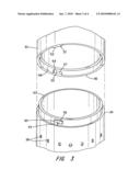 Submersible buoyant bait dispenser diagram and image