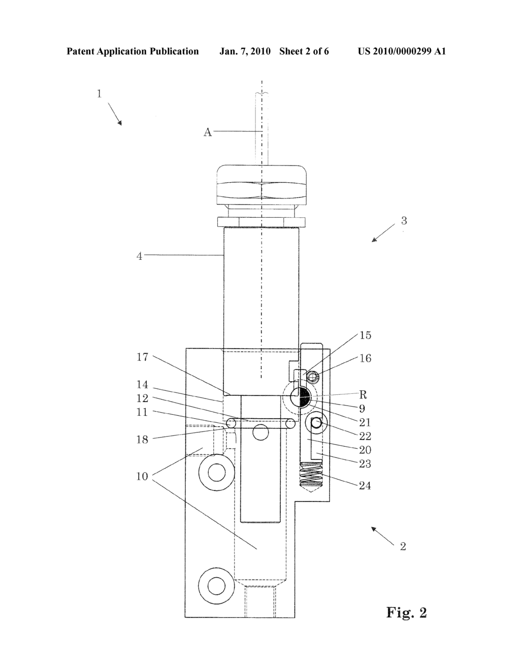 METHOD FOR DETACHABLY CONNECTING A SENSOR FOR FLUID ANALYSIS TO A BODY CONTAINING SAID FLUID, AND CORRESPONDING APPARATUS - diagram, schematic, and image 03