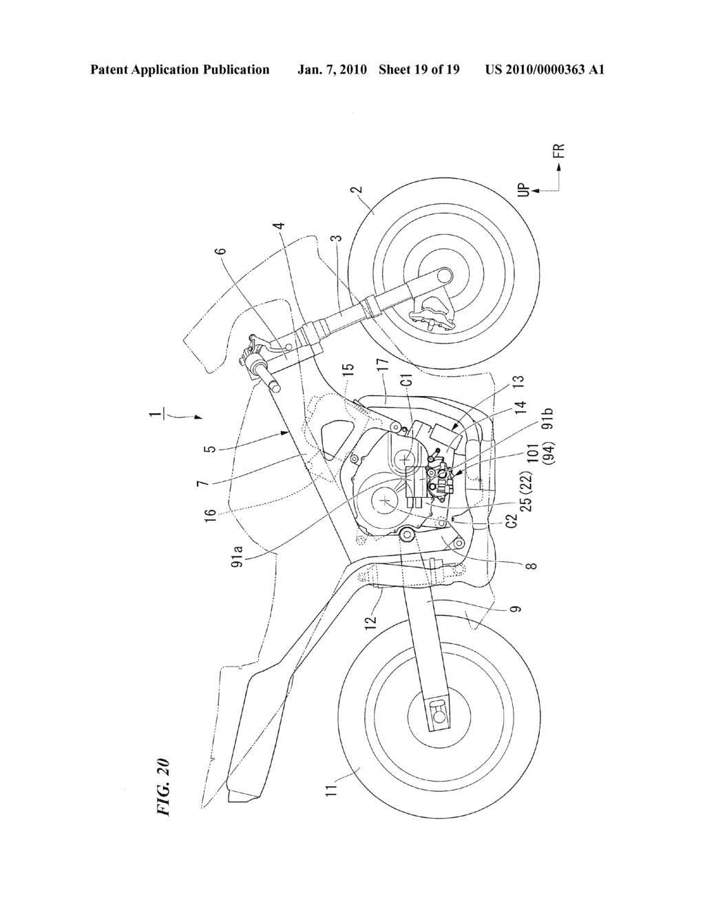 GEAR SHIFT DEVICE - diagram, schematic, and image 20