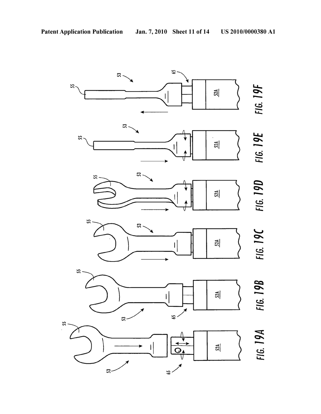 Multiple-link tool assembly, tool extension, and method - diagram, schematic, and image 12