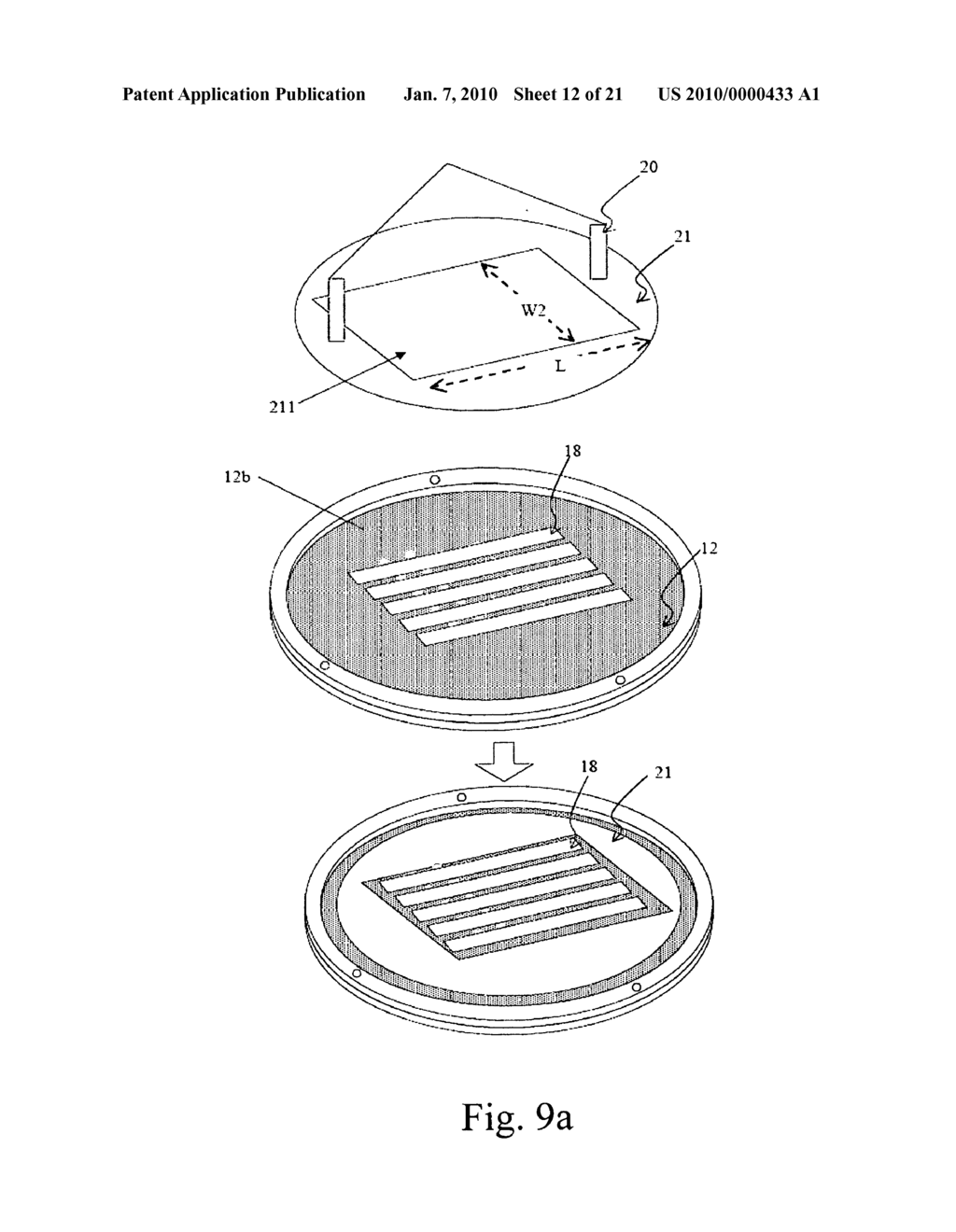 Method for bonding slider row bars for photolithography process and method for manufacturing sliders - diagram, schematic, and image 13