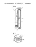 Display Instrument and Method for Production and Disassembly of a Display Instrument diagram and image