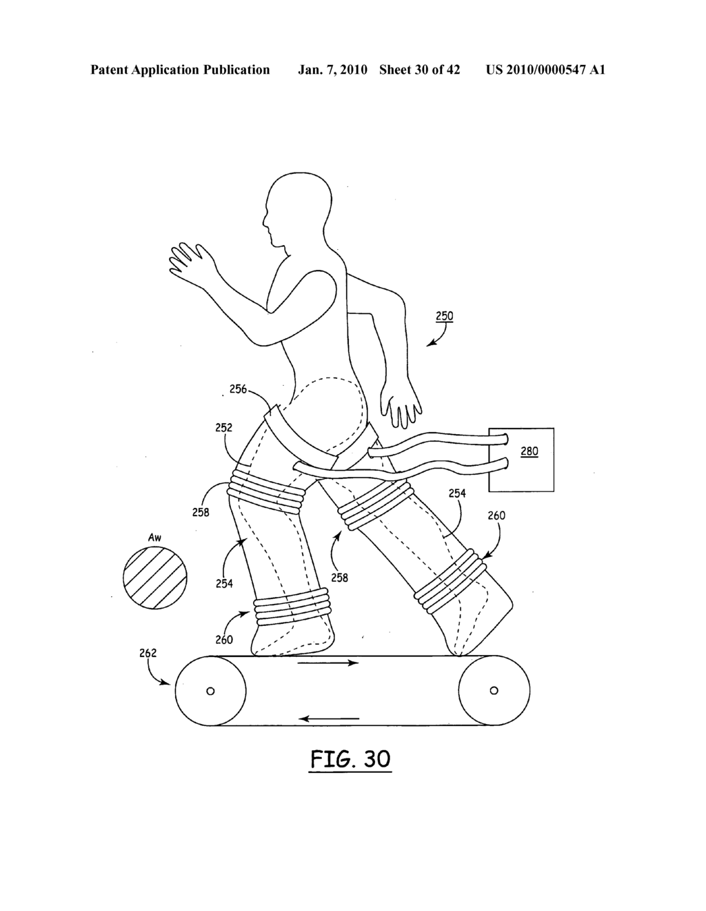 Portable system for assisting body movement - diagram, schematic, and image 31