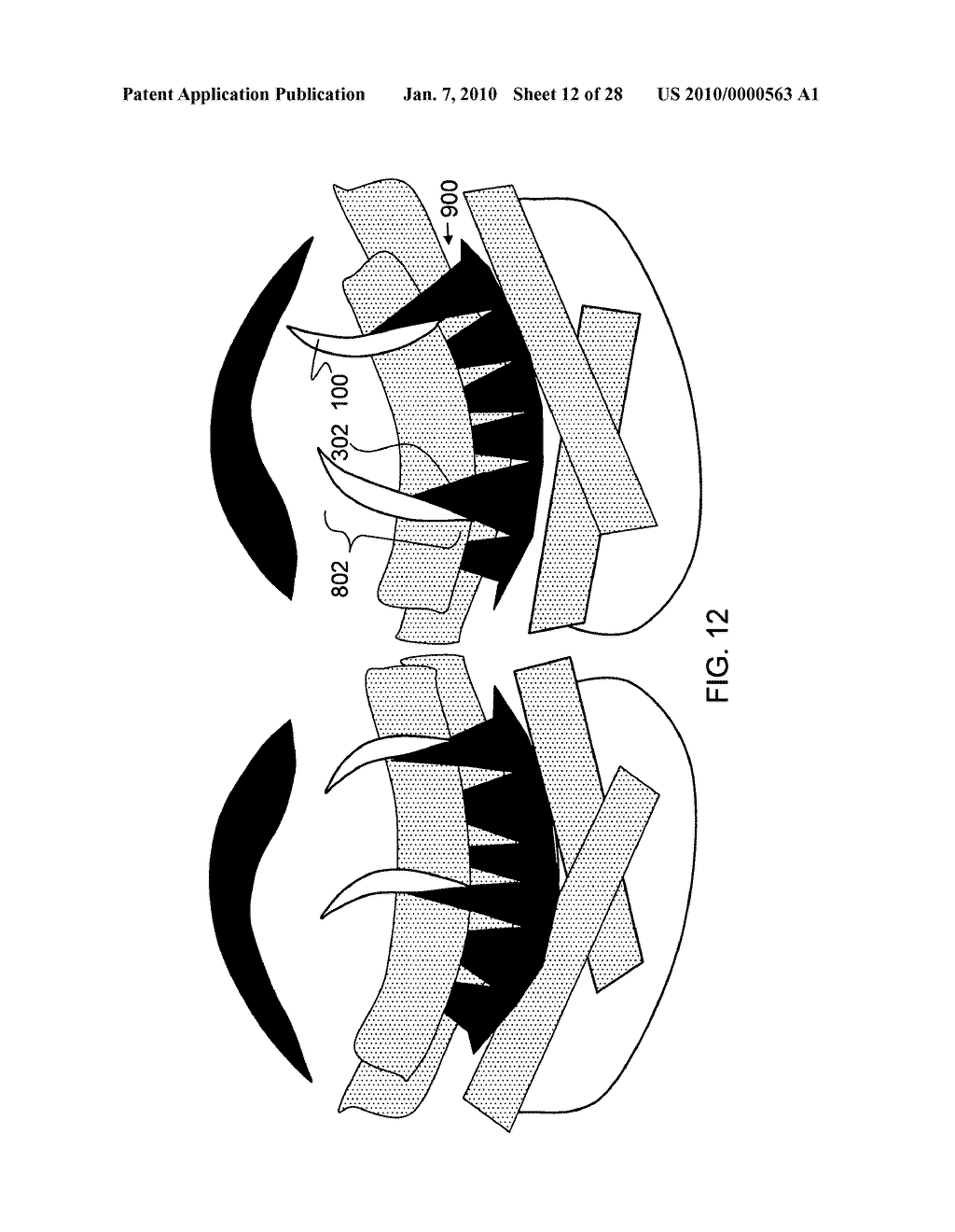 Eyelash extensions and method for applying eyelash extensions - diagram, schematic, and image 13