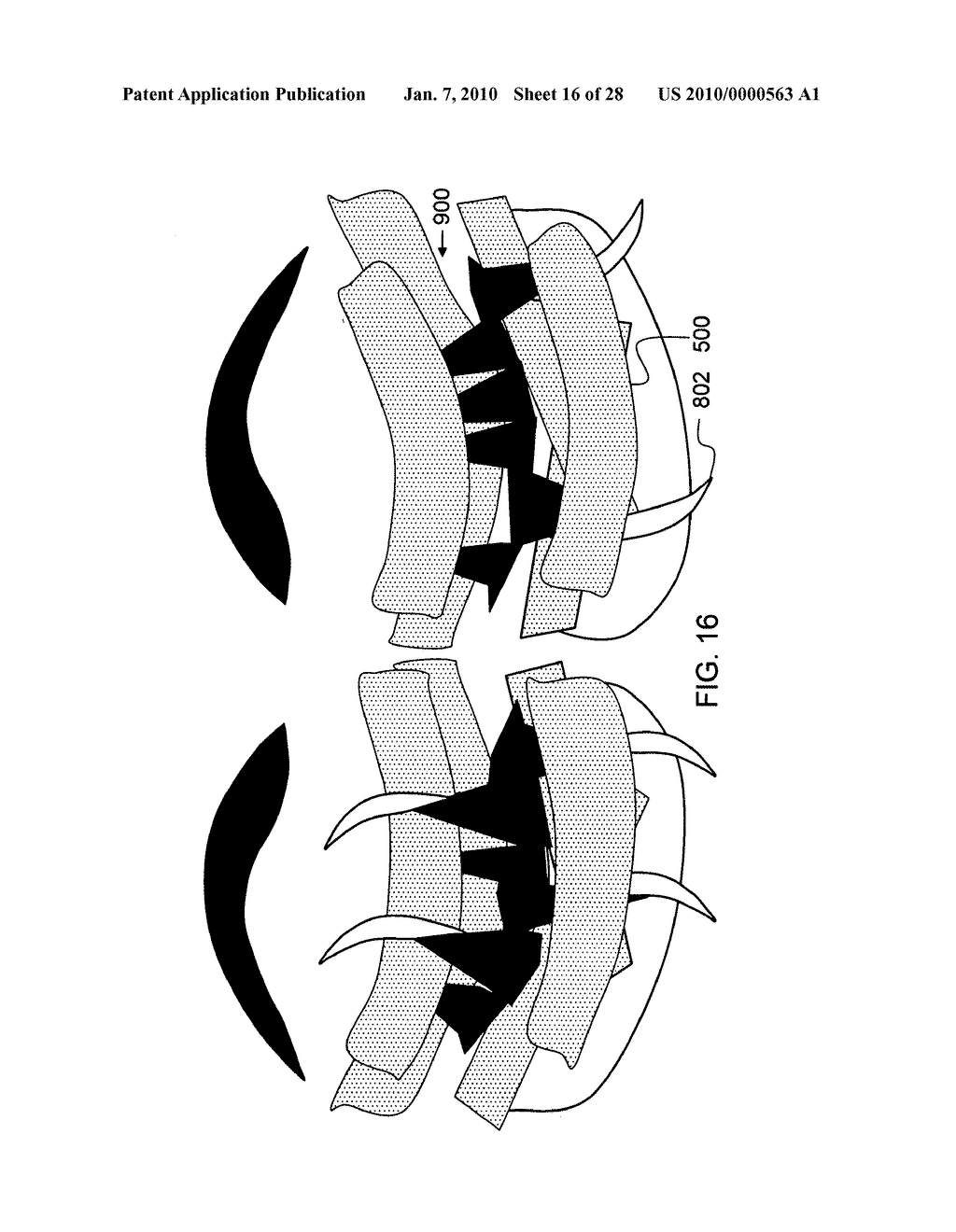 Eyelash extensions and method for applying eyelash extensions - diagram, schematic, and image 17