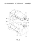 WORK PIECE FEEDING AND CONVEYING DEVICE FOR A PLANING MACHINE diagram and image