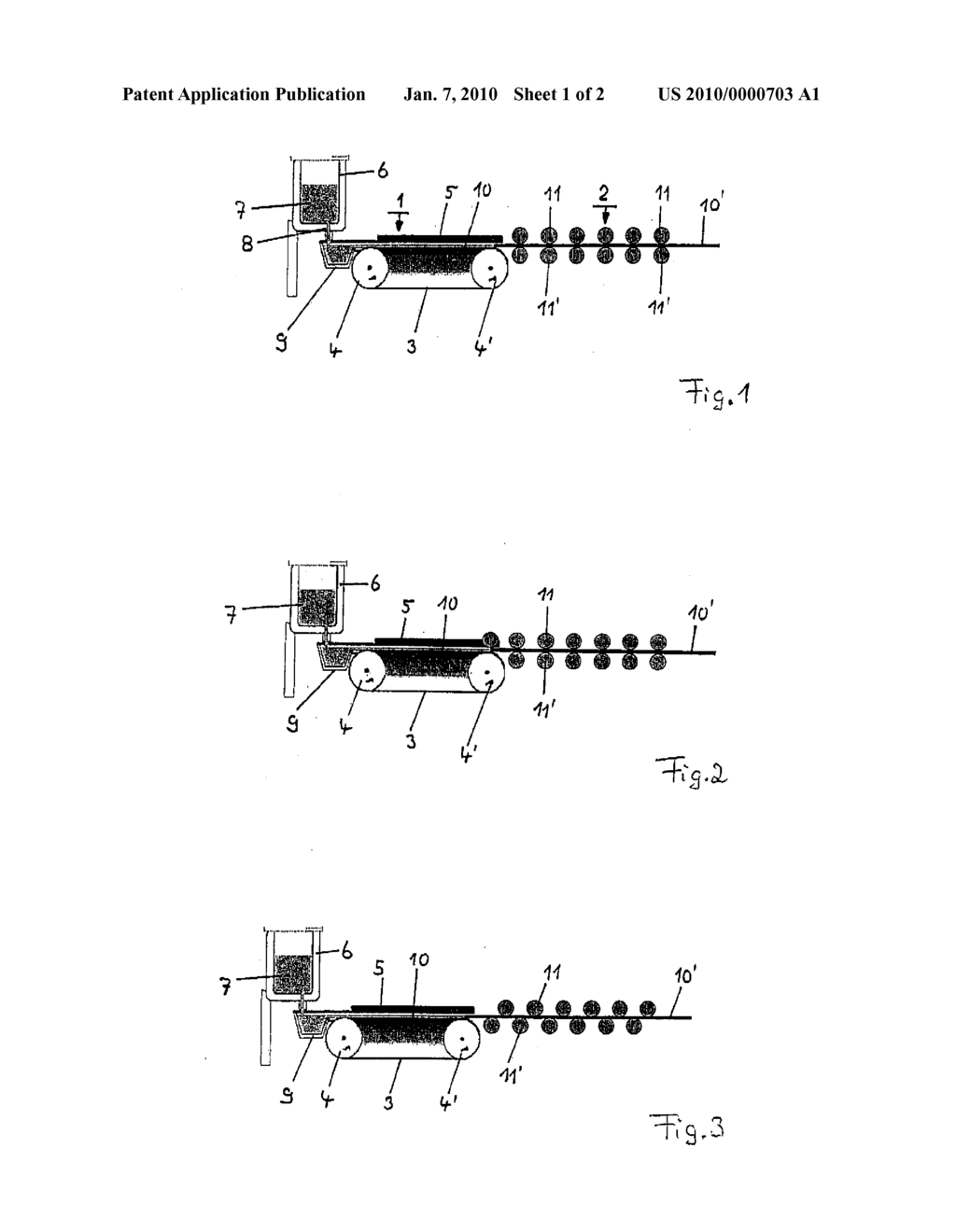 Device for the Horizontal Continuous Strip Casting of Steel - diagram, schematic, and image 02