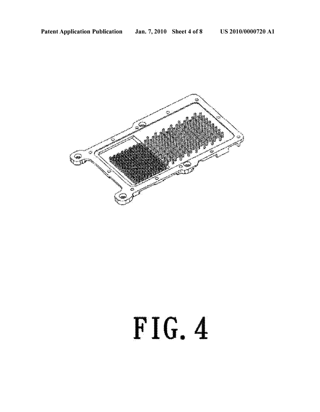 LIQUID COOLING HEAT DISSIPATING DEVICE WITH HEAT TUBES GATHERING HEAT SOURCES - diagram, schematic, and image 05