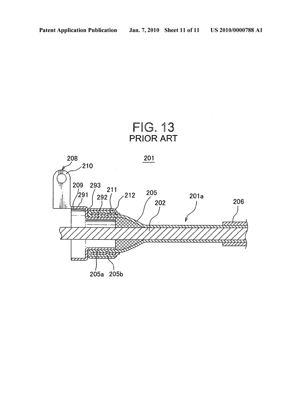 Shield wire, method for processing terminal treatment of braid of the same and apparatus for processing terminal treatment of braid of that - diagram, schematic, and image 12