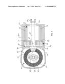 Integrated electric motor differential for hybrid electric vehicles diagram and image