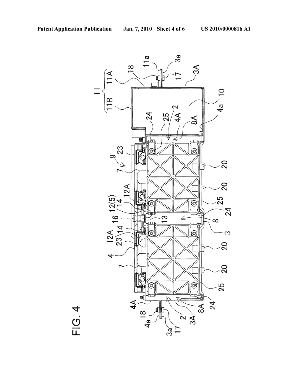 CAR BATTERY ARRAY HAVING A PLURALITY OF CONNECTED BATTERIES - diagram, schematic, and image 05