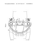 Muffler assembly and pseudo muffler assembly for a motorcycle, and motorcycle incorporating the same diagram and image