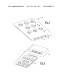 MEDICATION BLISTER PACK WITH EMBEDDED USER INTERFACE diagram and image