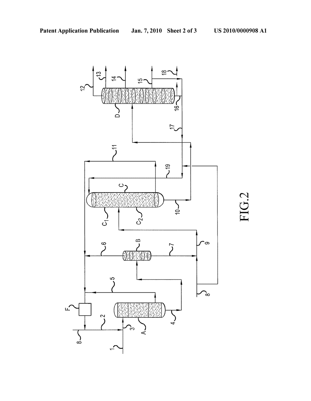 PROCESS FOR THE MANUFACTURE OF HYDROCARBON COMPONENTS - diagram, schematic, and image 03