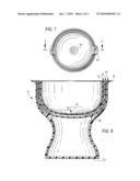 BOWL WITH LIQUID DRAIN diagram and image