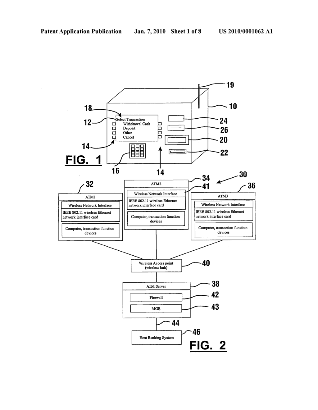 Card activated cash dispensing automated banking machine system and method - diagram, schematic, and image 02