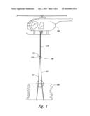 SWIVELING PENDANT ASSEMBLIES FOR AERIALLY TRANSPORTING CARGO AND ASSOCIATED METHODS OF USE AND MANUFACTURE diagram and image