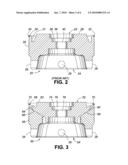 TWO-PART BACK CAP FOR A PLUG VALVE AND PLUG VALVES INCORPORATING SAME diagram and image