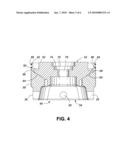 TWO-PART BACK CAP FOR A PLUG VALVE AND PLUG VALVES INCORPORATING SAME diagram and image