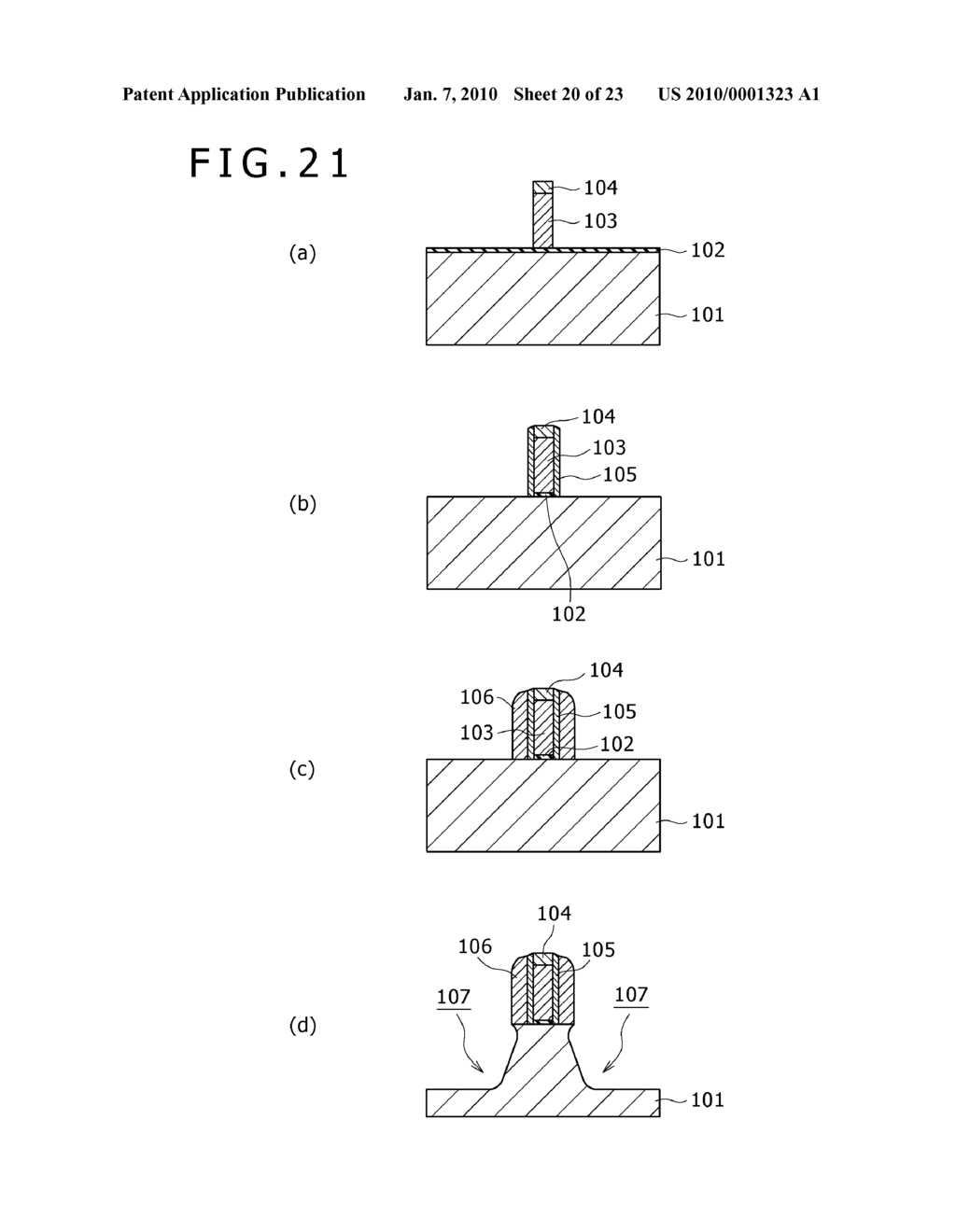 METHOD FOR MANUFACTURING SEMICONDUCTOR DEVICE AND SEMICONDUCTOR DEVICE - diagram, schematic, and image 21