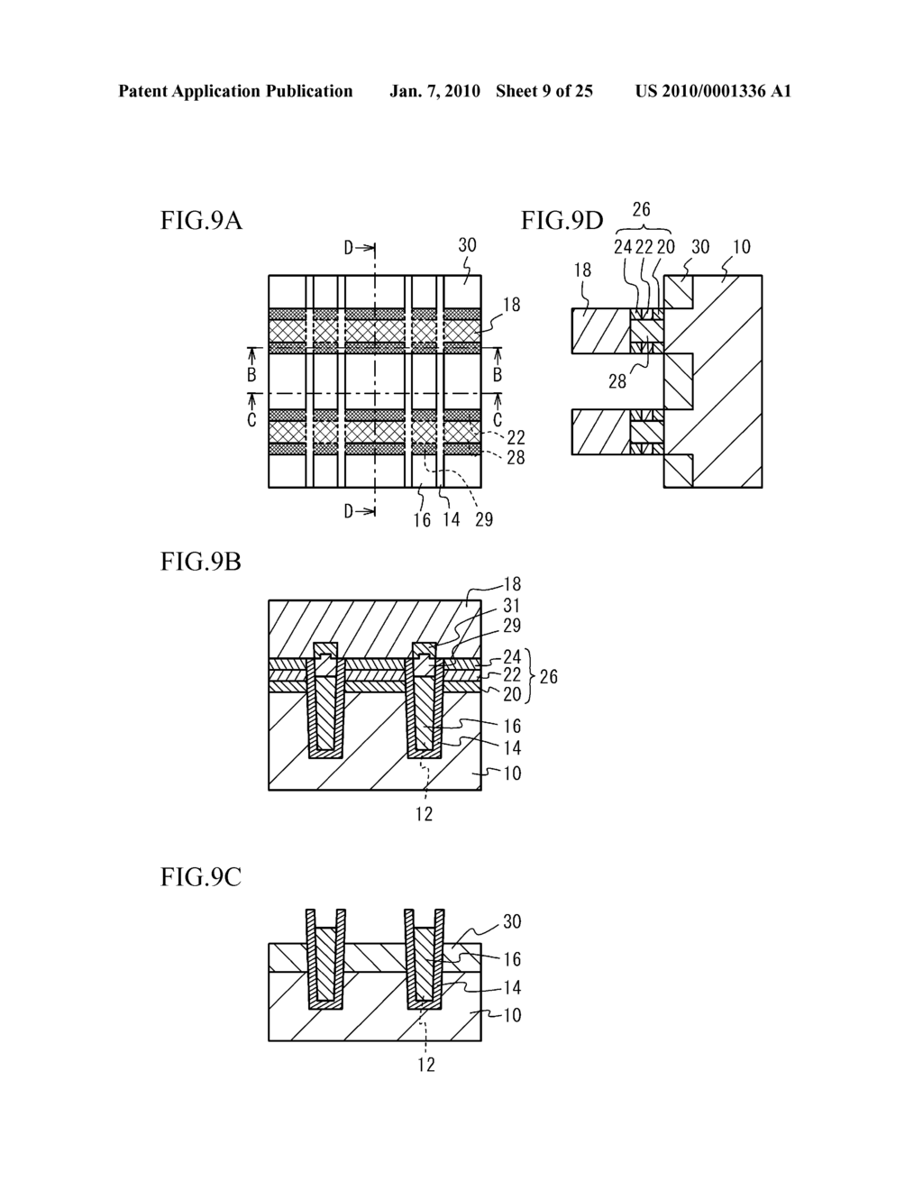 SONOS-NAND DEVICE HAVING A STORAGE REGION SEPARATED BETWEEN CELLS - diagram, schematic, and image 10