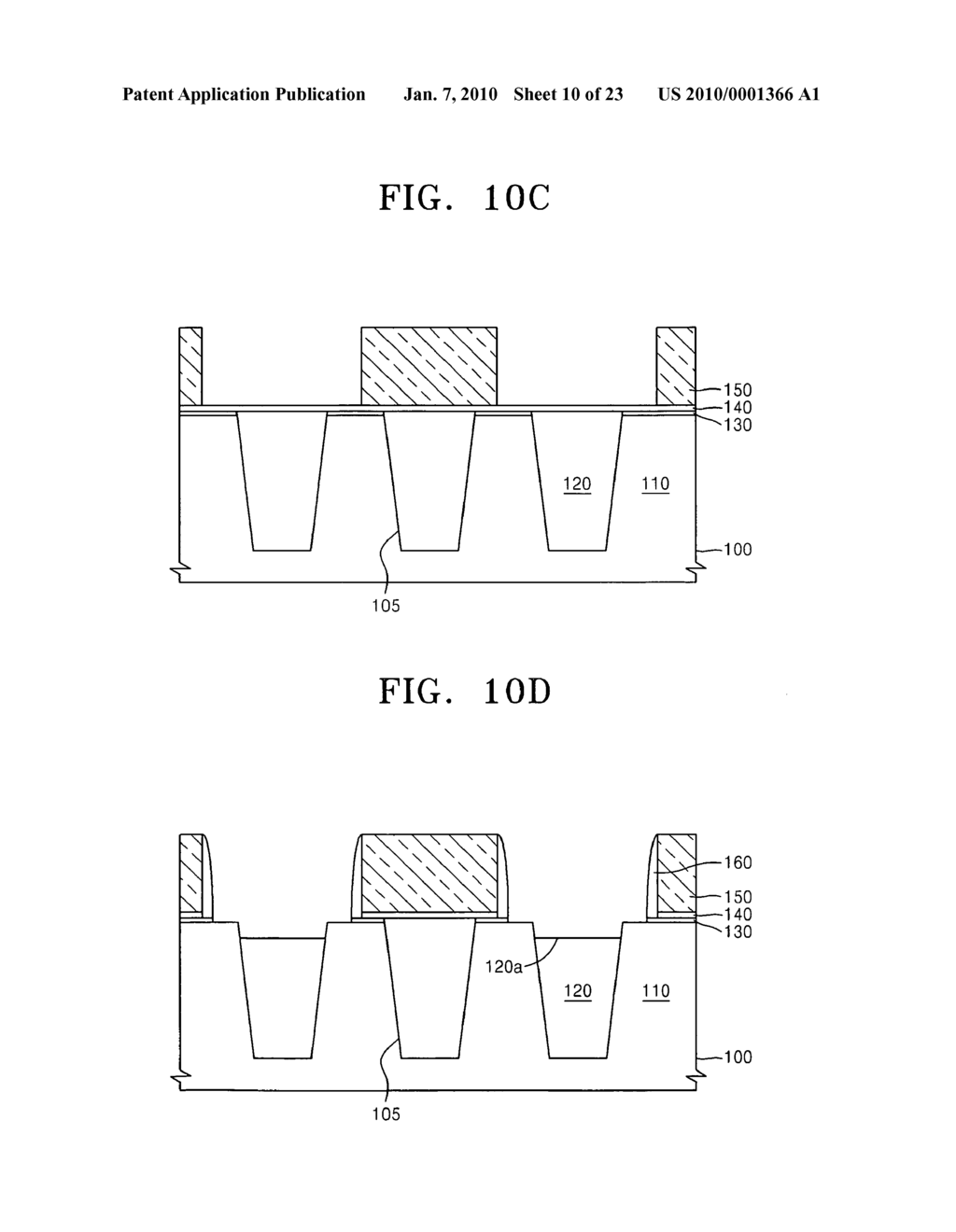 Semiconductor device having shared bit line structure and method of manufacturing the same - diagram, schematic, and image 11