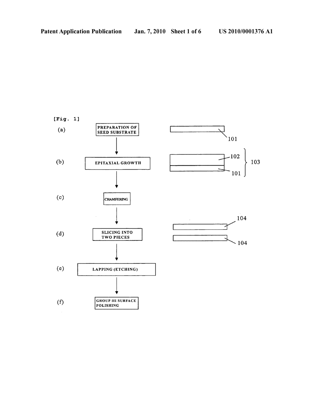 METHOD FOR MANUFACTURING NITRIDE SEMICONDUCTOR SELF-SUPPORTING SUBSTRATE AND NITRIDE SEMICONDUCTOR SELF-SUPPORTING SUBSTRATE - diagram, schematic, and image 02