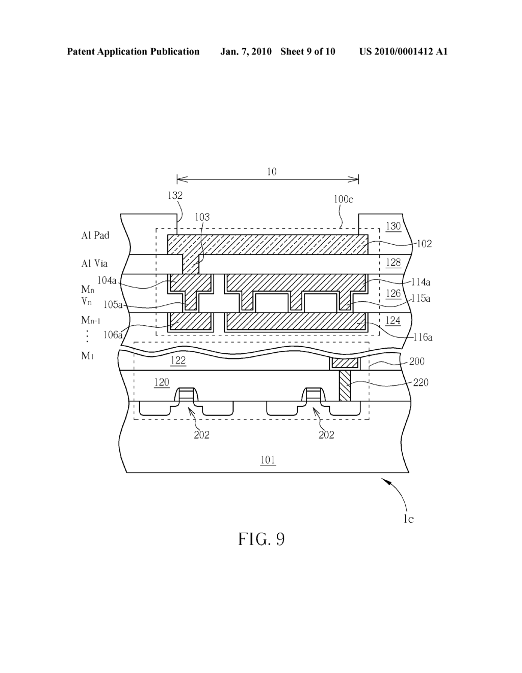 BOND PAD STRUCTURE - diagram, schematic, and image 10