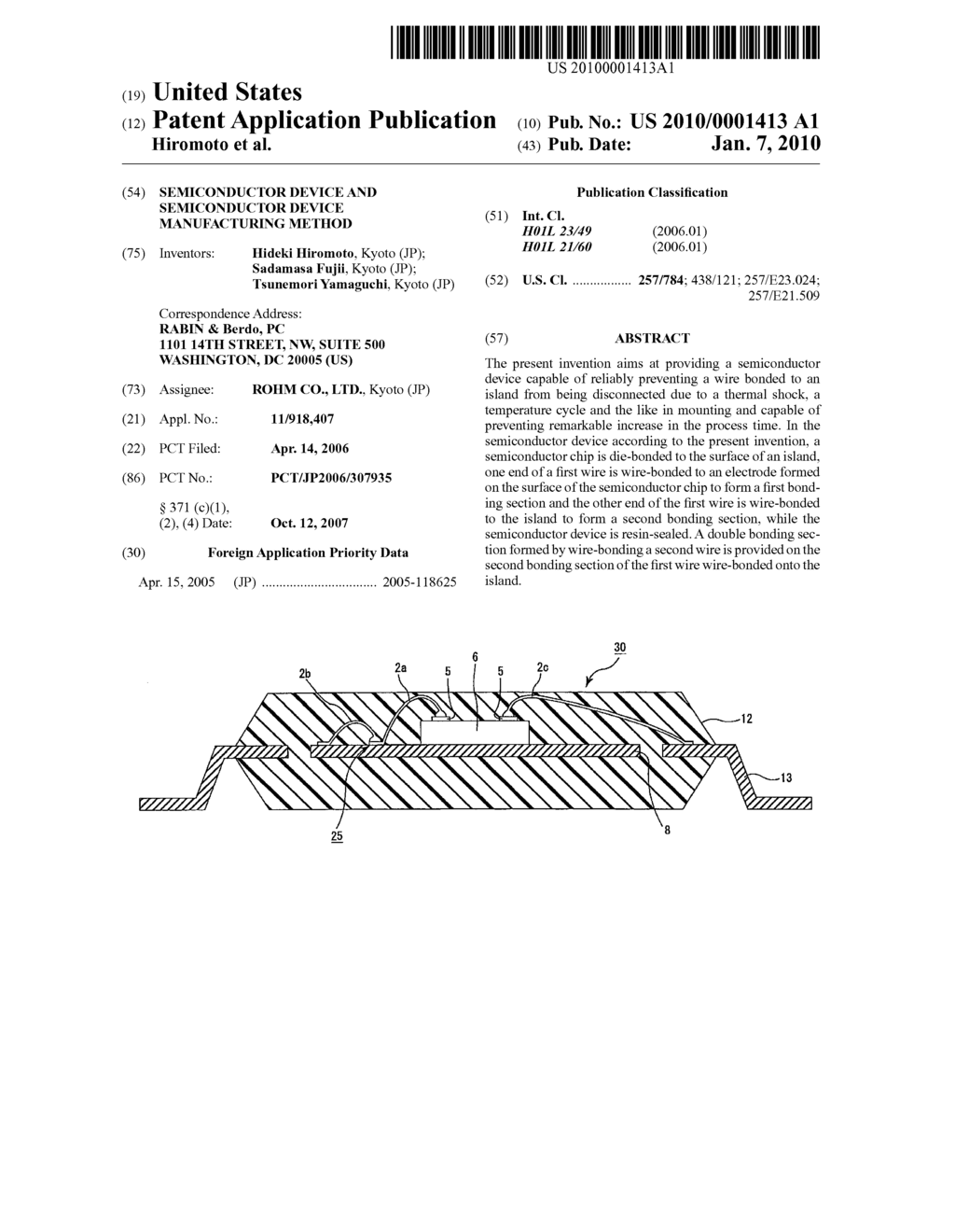 Semiconductor Device and Semiconductor Device Manufacturing Method - diagram, schematic, and image 01