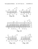 MANUFACTURING A SEMICONDUCTOR DEVICE VIA ETCHING A SEMICONDUCTOR CHIP TO A FIRST LAYER diagram and image