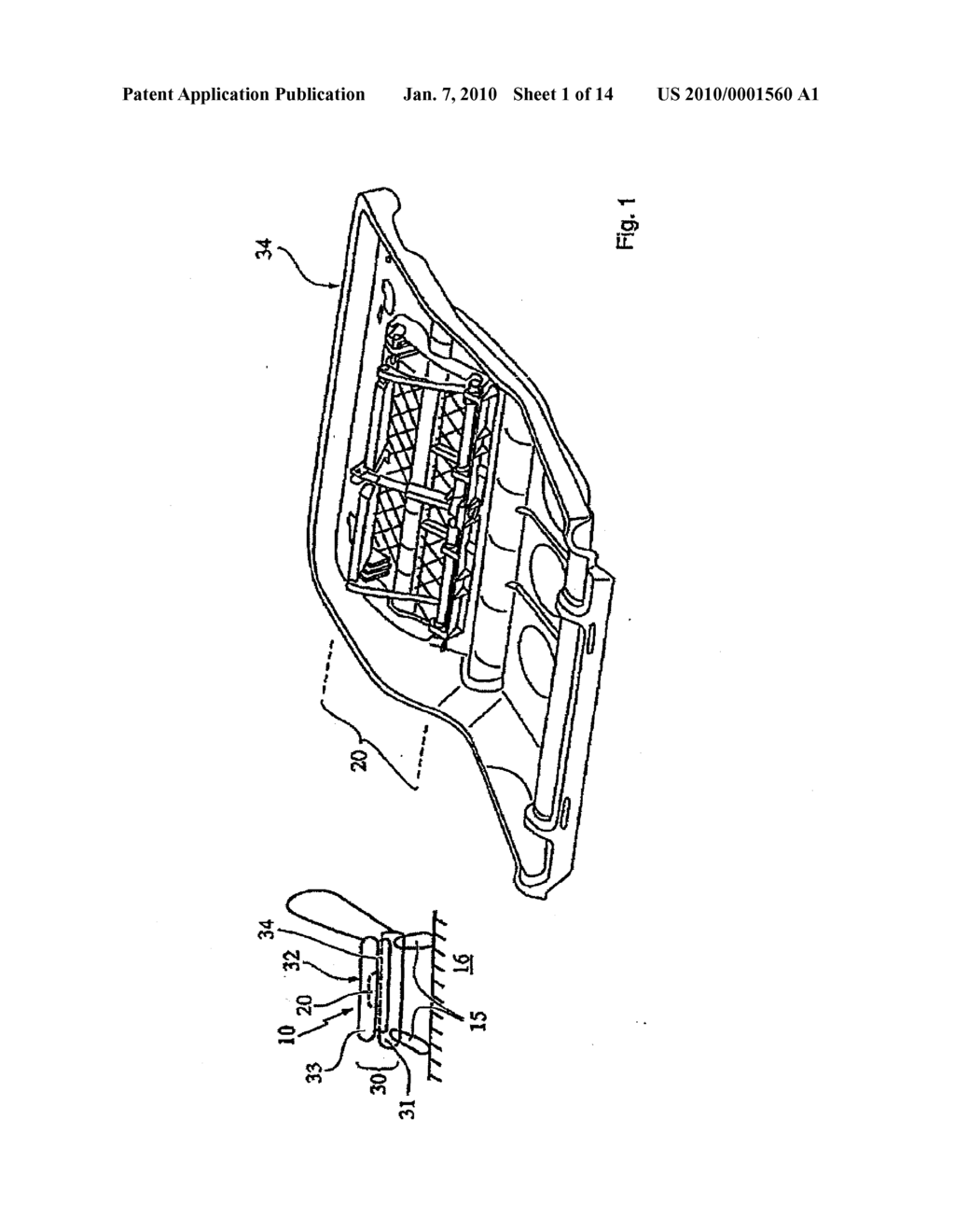 VEHICLE SEAT HAVING AN ANTI-SUBMARINING DEVICE AND METHOD - diagram, schematic, and image 02