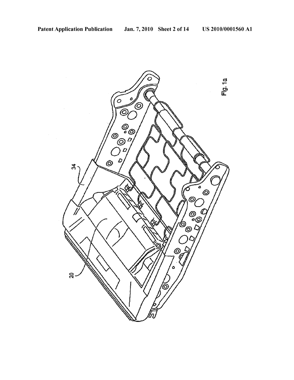 VEHICLE SEAT HAVING AN ANTI-SUBMARINING DEVICE AND METHOD - diagram, schematic, and image 03