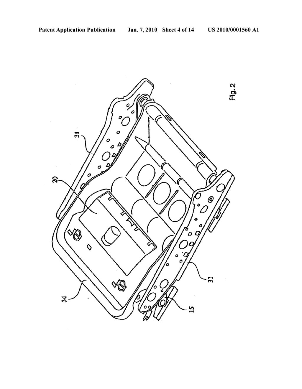 VEHICLE SEAT HAVING AN ANTI-SUBMARINING DEVICE AND METHOD - diagram, schematic, and image 05