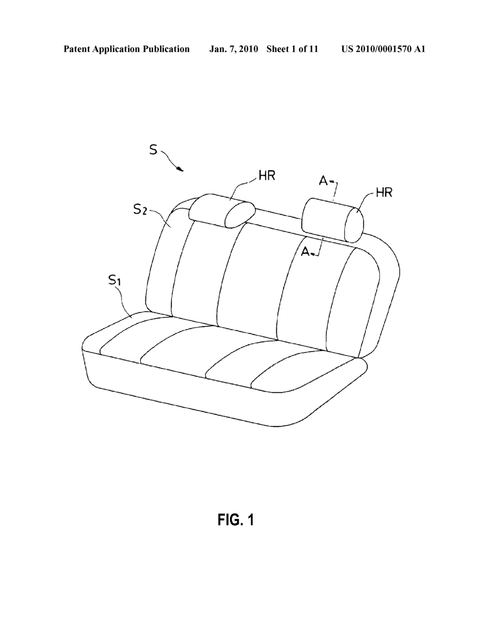 HEADREST AND VEHICLE SEAT PROVIDED WITH THE SAME - diagram, schematic, and image 02