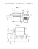 Automotive engine starter and electric rotary machine designed to withstand vibrational impact diagram and image