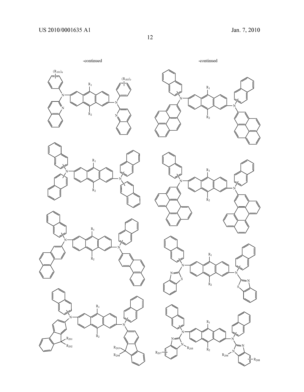 Novel organic electroluminescent compounds and organic electroluminescent device using the same - diagram, schematic, and image 14