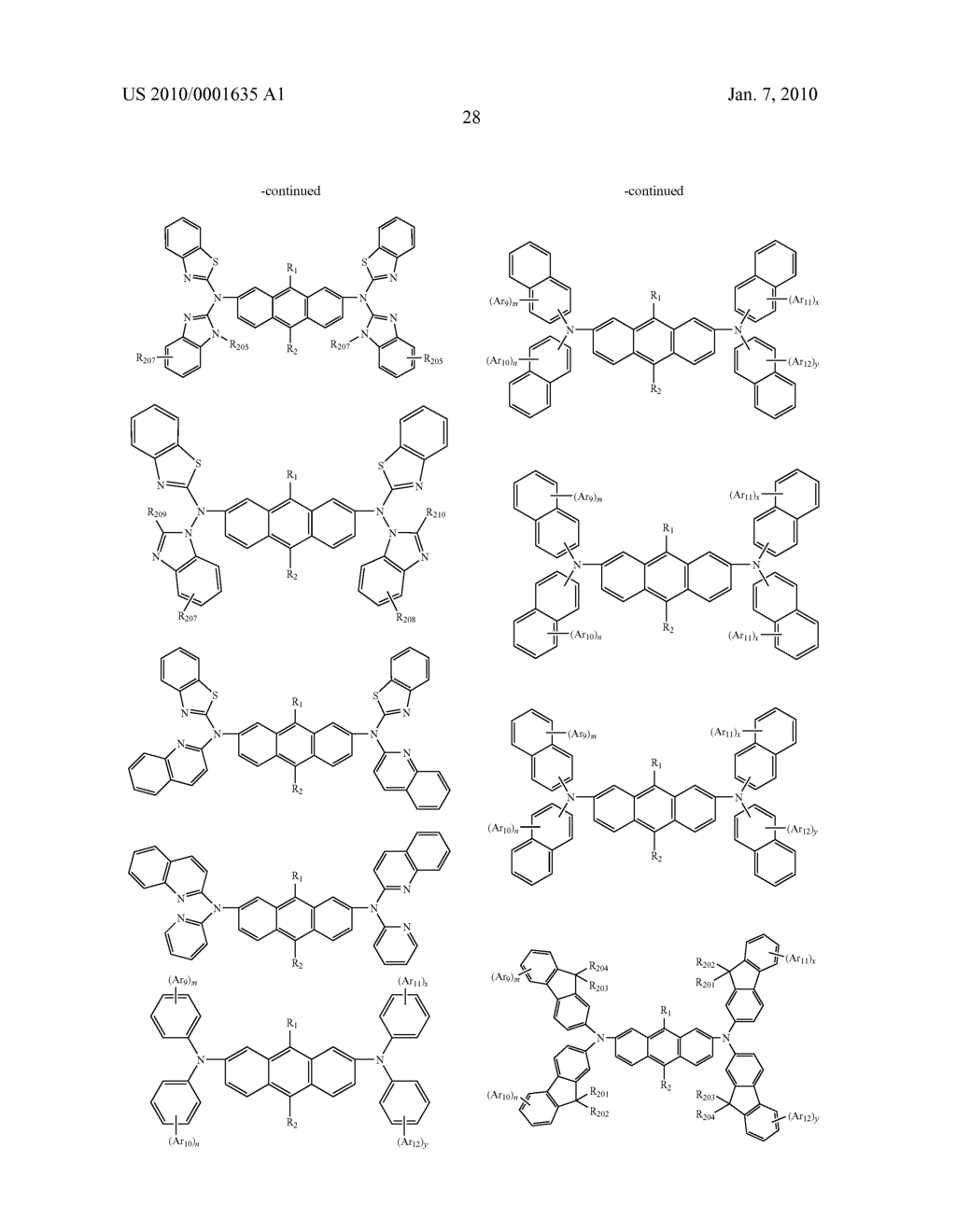 Novel organic electroluminescent compounds and organic electroluminescent device using the same - diagram, schematic, and image 30