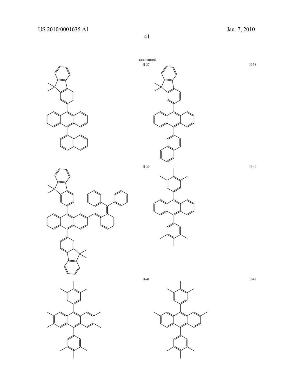 Novel organic electroluminescent compounds and organic electroluminescent device using the same - diagram, schematic, and image 43