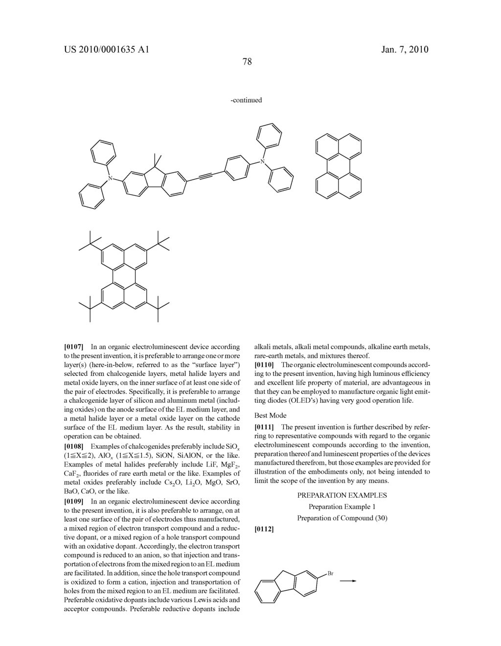 Novel organic electroluminescent compounds and organic electroluminescent device using the same - diagram, schematic, and image 80