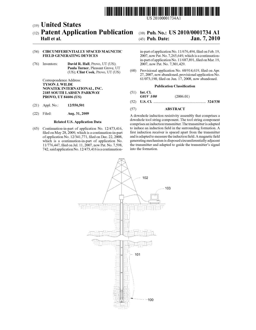 Circumferentially Spaced Magnetic Field Generating Devices - diagram, schematic, and image 01