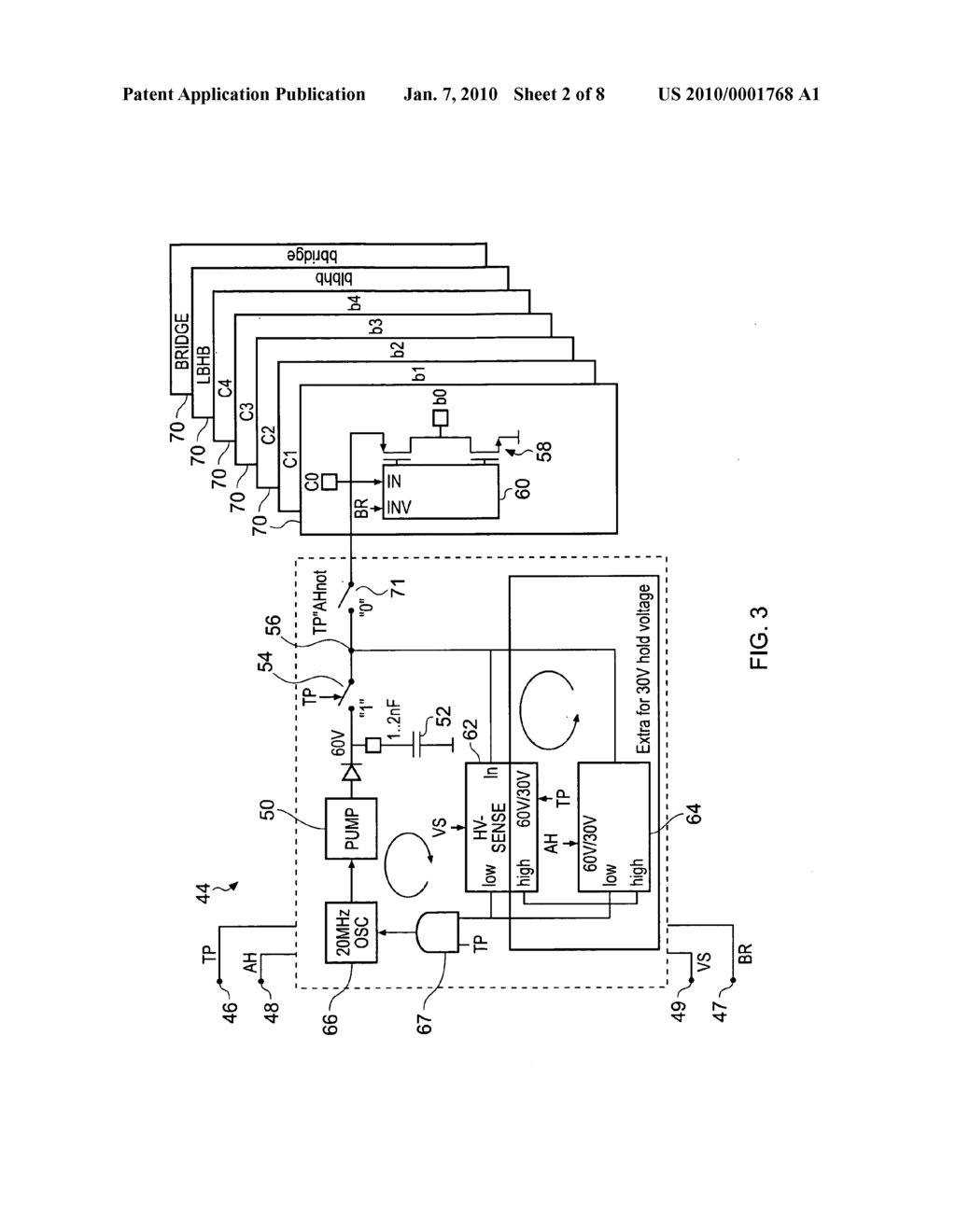 MEMS Capacitor Circuit and Method - diagram, schematic, and image 03