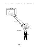 LUGGAGE IDENTIFICATION AND FINDER WITH CONTINUOUS RADIO FREQUENCY FEED SYSTEM diagram and image