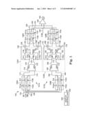 INTEGRATED CIRCUIT WITH AUTO-ZEROING COMPARATOR STAGES THAT PROVIDE A CONTINUOUS-TIME SIGNAL diagram and image