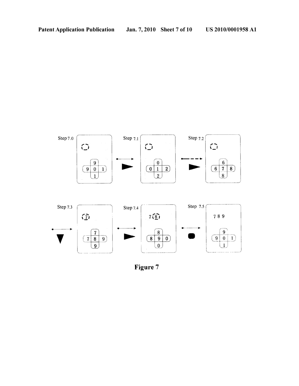 DEVICE AND METHOD OF INPUTTING CHARACTERS - diagram, schematic, and image 08