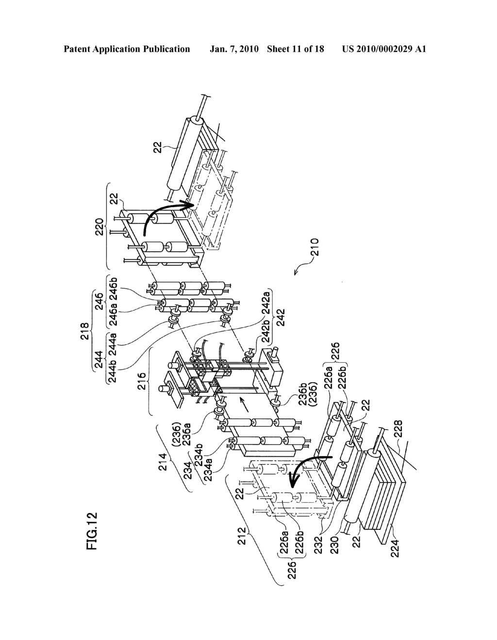 IMAGE RECORDING APPARATUS AND INKJET APPARATUS FOR DOUBLE-SIDE RECORDING - diagram, schematic, and image 12